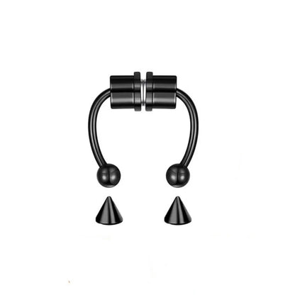 1 Piece Nose Rings & Studs Hip-Hop Classic Style Geometric 304 Stainless Steel 14K Gold Plated Nasal Splint