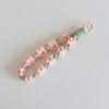 1 Piece Original Design Flower Cotton String Knitting Bag Pendant Keychain