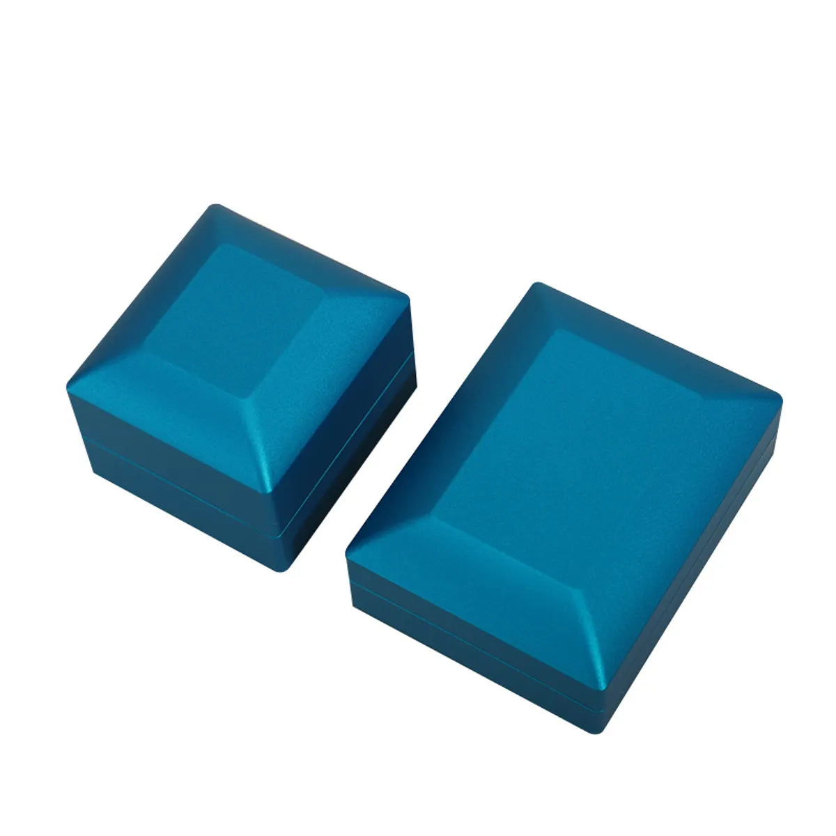 1 Piece Plastic Business Daily Solid Color Jewelry Boxes