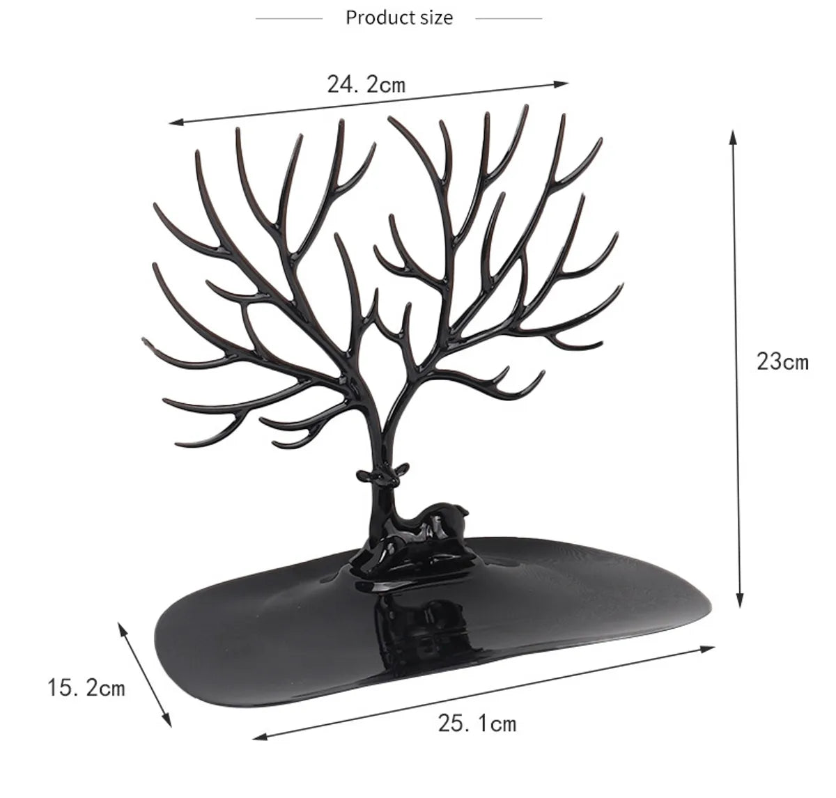 1 Piece Plastic IG Style Artistic Tree Jewelry Display Jewelry Rack