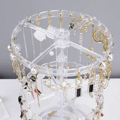 1 Piece PS Casual Simple Style Solid Color Jewelry Rack