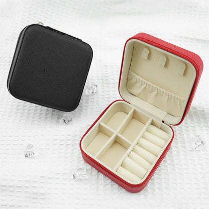 1 Piece Pu Leather Flocking Casual Elegant Glam Solid Color Jewelry Boxes