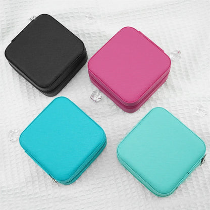 1 Piece Pu Leather Flocking Casual Elegant Glam Solid Color Jewelry Boxes