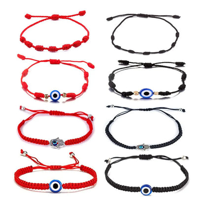 Retro Devil's Eye Rope Braid Unisex Bracelets