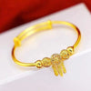 1 Piece Retro Dreamcatcher Alloy Plating Women'S Bangle