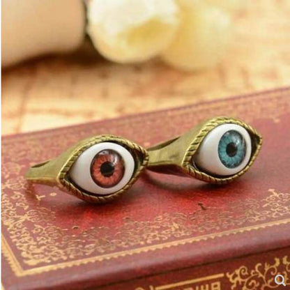 1 Piece Retro Eye Alloy Plating Women's Rings