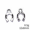 1 Piece Retro U Shape Alloy Plating Pendant Jewelry Accessories