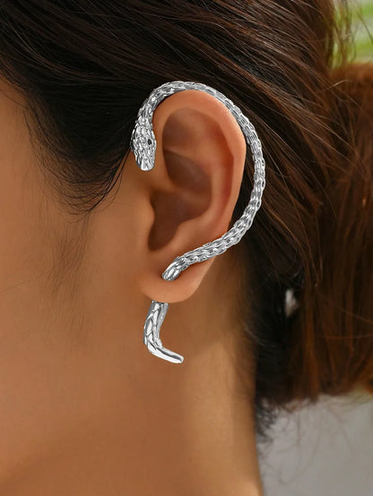 1 Piece Simple Style Classic Style Solid Color Alloy Ear Cuffs