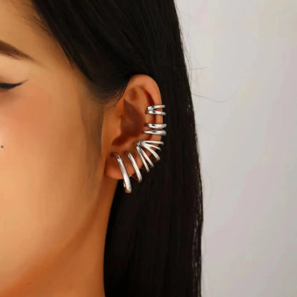 1 Piece Simple Style Classic Style Solid Color Alloy Ear Cuffs