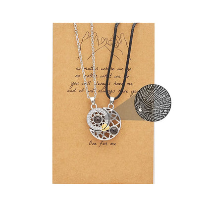 1 Piece Simple Style Constellation Alloy Inlay Rhinestones Unisex Pendant Necklace