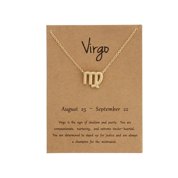 1 Piece Simple Style Constellation Alloy Plating Women'S Necklace