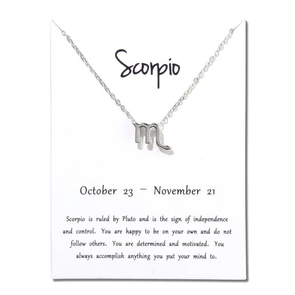 1 Piece Simple Style Constellation Alloy Plating Women'S Necklace