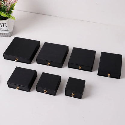 1 Piece Simple Style Daily Solid Color Jewelry Boxes