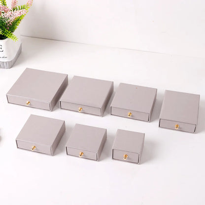 1 Piece Simple Style Daily Solid Color Jewelry Boxes