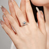 1 Piece Simple Style Devil's Eye Sterling Silver Inlay Rhinestones Rings