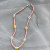 1 Piece Simple Style Flower Seed Bead Beaded Women'S Necklace