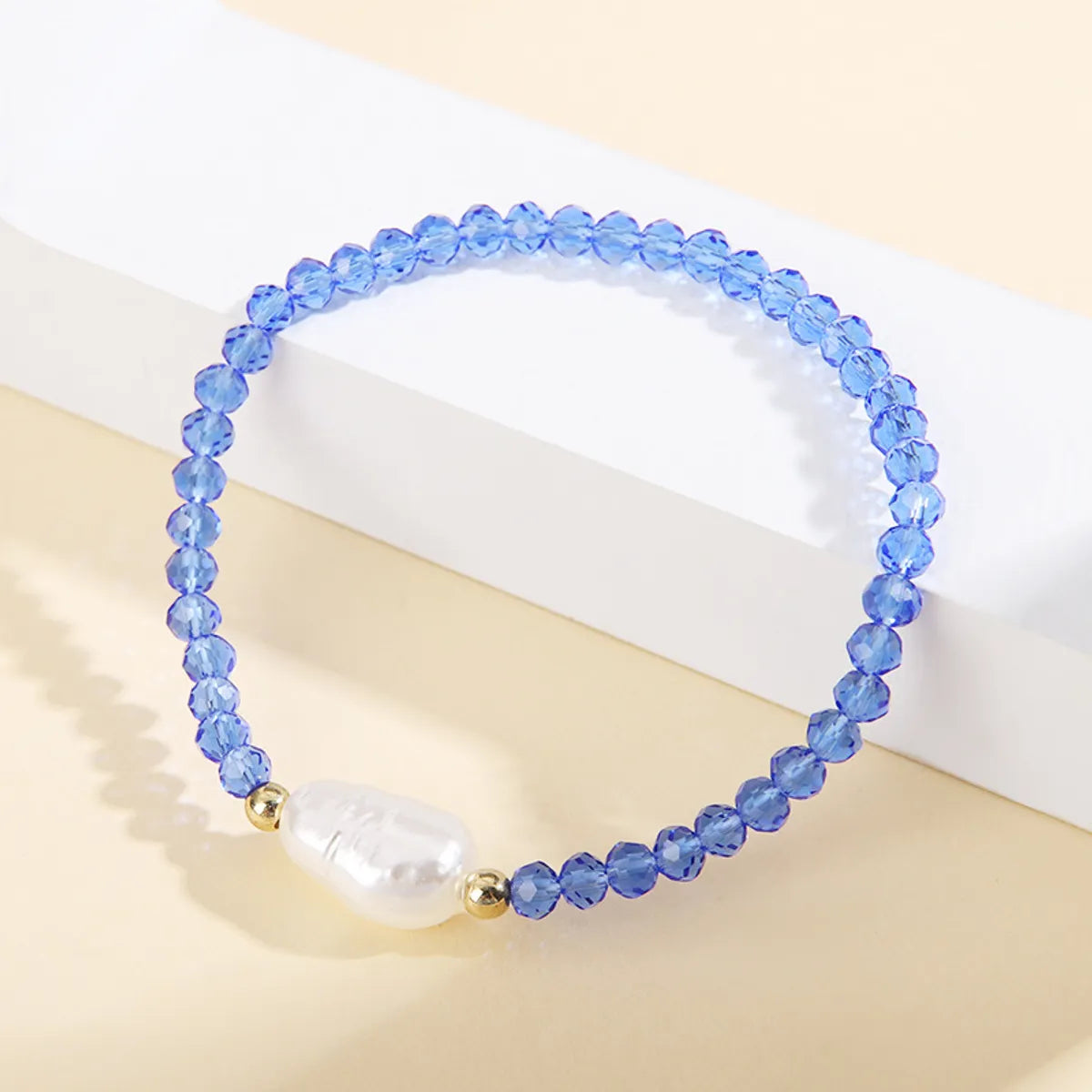 Simple Style Geometric Glass Wholesale Bracelets