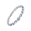 1 Piece Simple Style Heart Shape Alloy Plating Inlay Zircon Women'S Bracelets