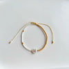 Simple Style Letter Glass Wholesale Bracelets