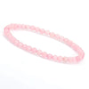 1 Piece Simple Style Round Natural Stone Beaded Bracelets