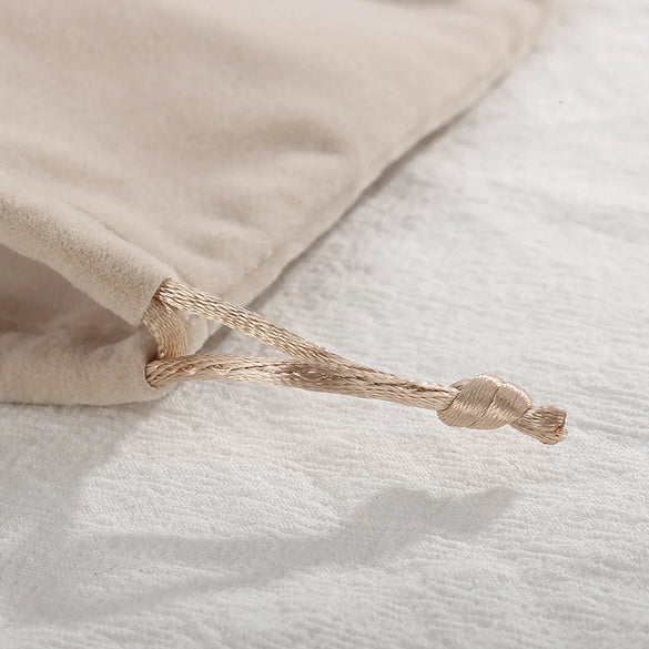 Simple Style Solid Color Cloth Jewelry Packaging Bags