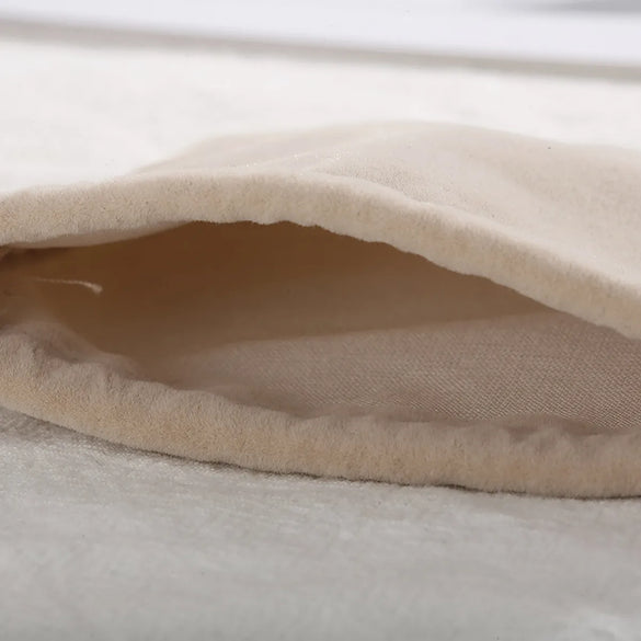 Simple Style Solid Color Cloth Jewelry Packaging Bags