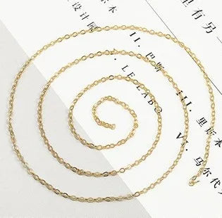 1 Piece Simple Style Solid Color Copper Plating Chain Jewelry Accessories