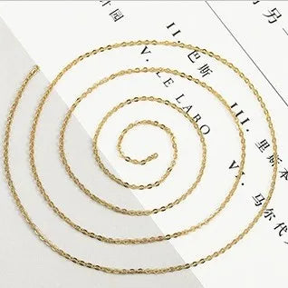 1 Piece Simple Style Solid Color Copper Plating Chain Jewelry Accessories