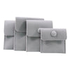 Simple Style Solid Color Flannel Jewelry Packaging Bags