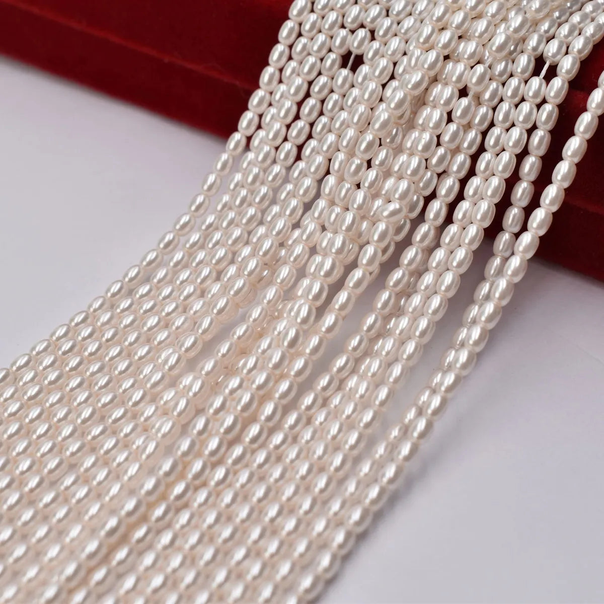 Simple Style Solid Color Artificial Pearl Jewelry Accessories In Bulk