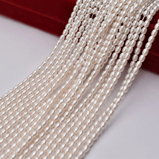 Simple Style Solid Color Artificial Pearl Jewelry Accessories In Bulk