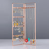 Simple Style Solid Color Metal Jewelry Display Jewelry Rack