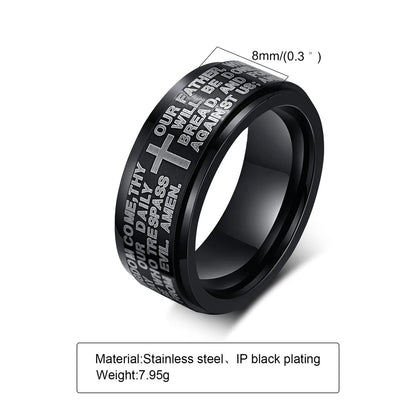 1 Piece Simple Style Solid Color Stainless Steel Plating Rings