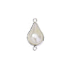 1 Piece Simple Style Water Droplets Copper Plating Inlay Pendant Jewelry Accessories