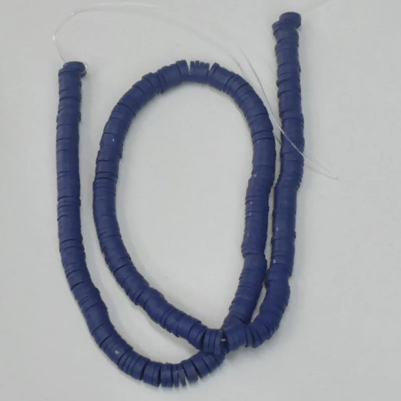 1 Piece Diameter 6 Mm Soft Clay Solid Color Beads