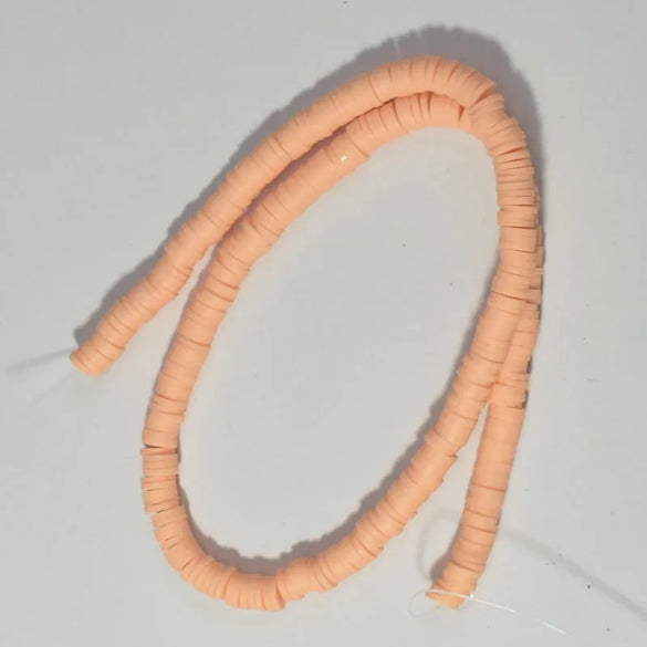 1 Piece Diameter 6 Mm Soft Clay Solid Color Beads