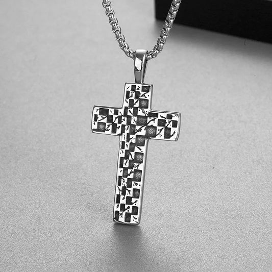 1 Piece Stainless Steel Cross Pendant