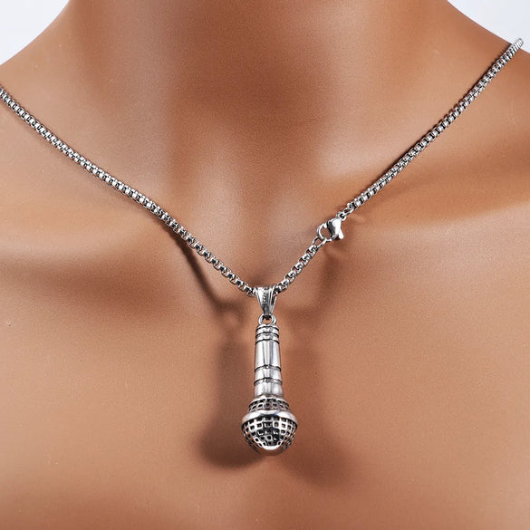 1 Piece 304 Stainless Steel Geometric Pendant Chain