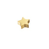 1 Piece Stainless Steel 18K Gold Plated Pentagram Customization Laser Engraving DIY Jewelry Accessories Beads