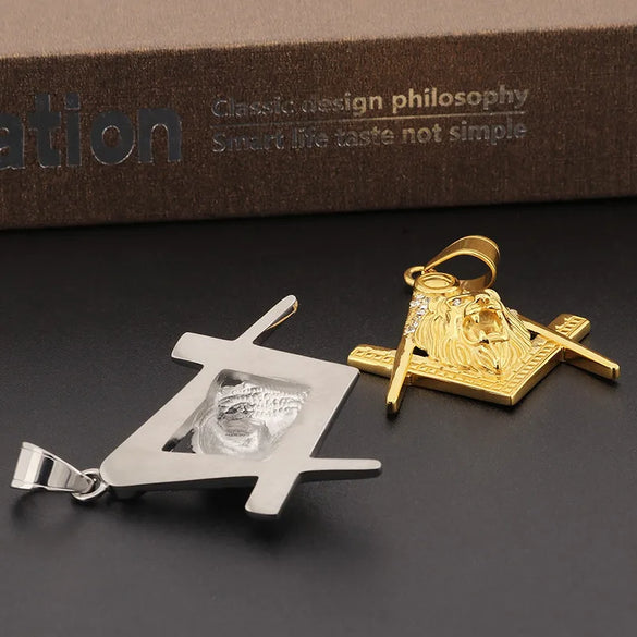 1 Piece Stainless Steel Rhinestones Plating Inlay Pendant Chain