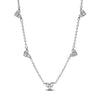 1 Piece Sterling Silver Cable Chain Pendant Necklace