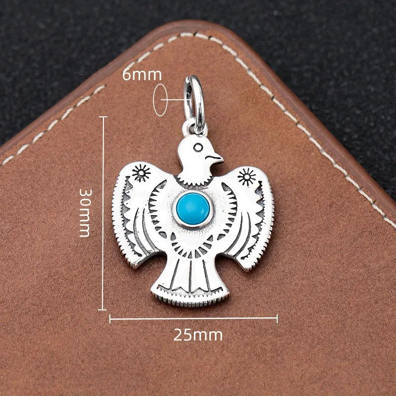 1 Piece Sterling Silver Bird Eagle Pendant