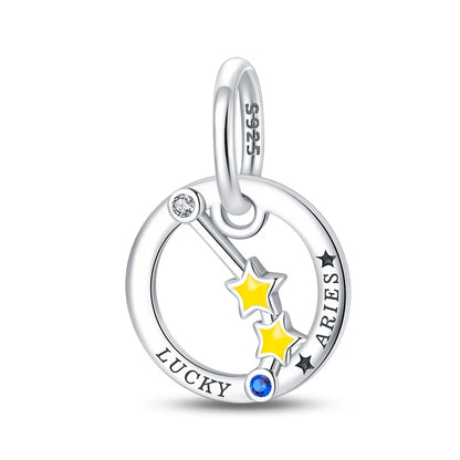 1 Piece Sterling Silver Constellation Pendant