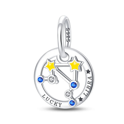 1 Piece Sterling Silver Constellation Pendant