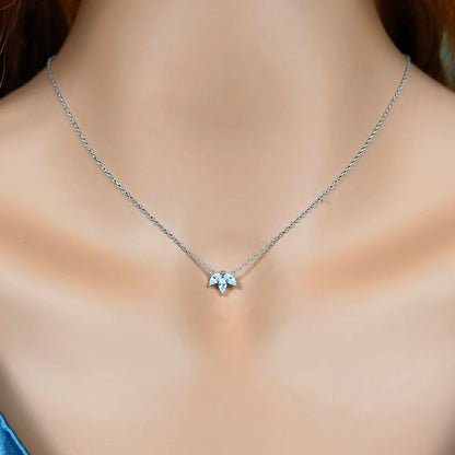 1 Piece Sterling Silver Long-Lasting Plated 925 Sterling Silver 925 Silver 925 Silver Necklaces