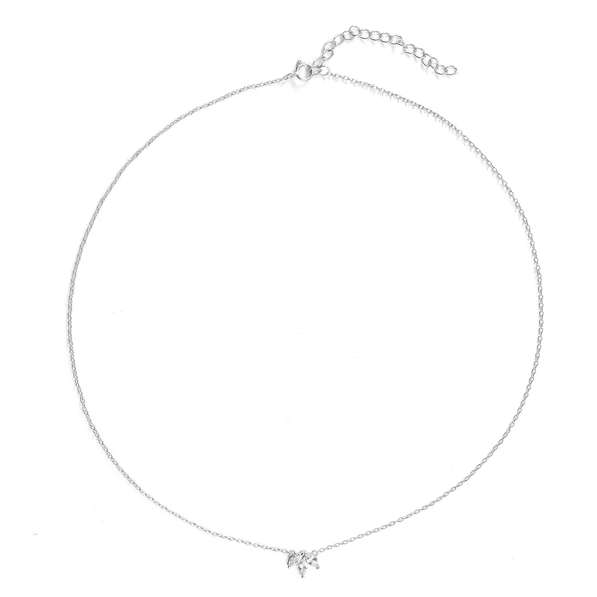 1 Piece Sterling Silver Long-Lasting Plated 925 Sterling Silver 925 Silver 925 Silver Necklaces