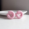 1 Piece Sweet C Shape Plating Arylic Ear Cuffs