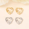 1 Piece Sweet Simple Style Star Moon Heart Shape Metal Plating Inlay Pendant Jewelry Accessories