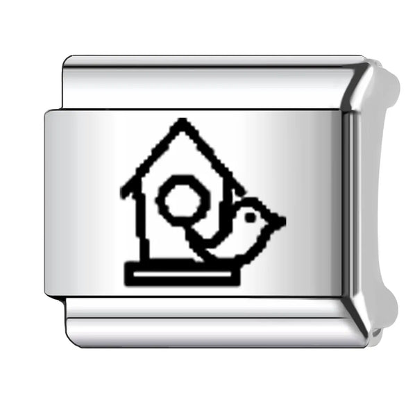 1 Piece Titanium Steel Copper Color Block Beads