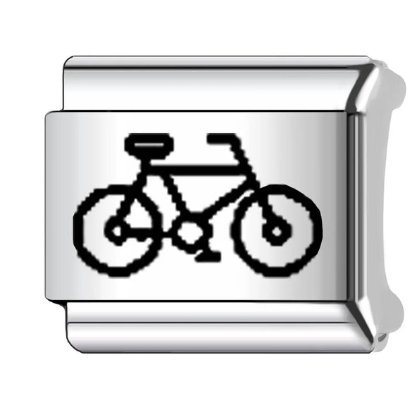 1 Piece Titanium Steel Copper Color Block Beads